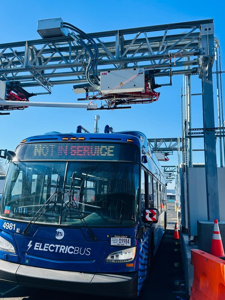 MTA Electric Bus Charging