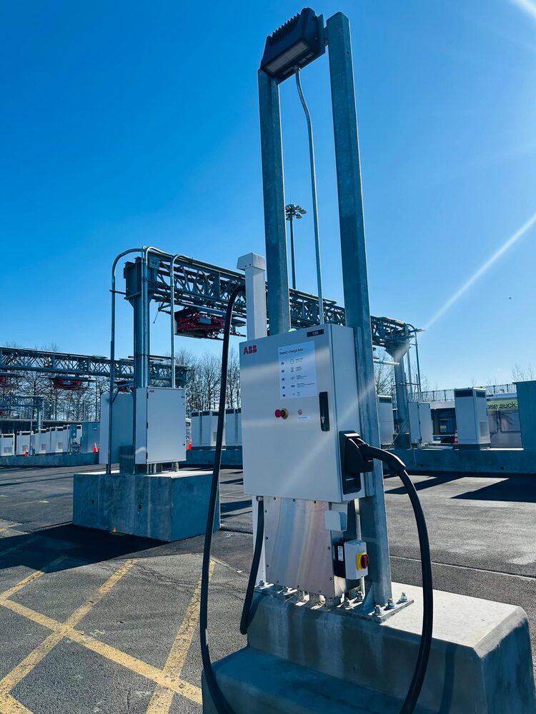 Depot Charge Box & Pantograph