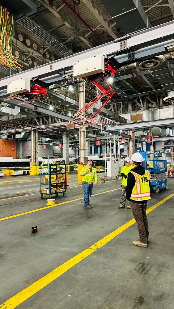 ABB Pantograph Charger, Overhead