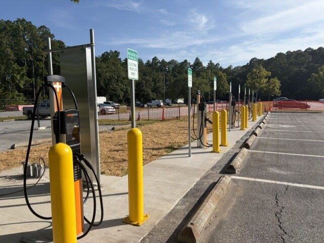 Reserved EV Charging Stall